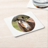 HORSE KARTONNEN ONDERZETTERS (Schuin)