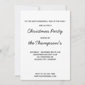 Horse Kerstmis Mistletoe Equestrian Cute Ponies Kaart (Achterkant)