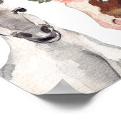 Horse Kind's Verjaardag Welkom Poster (Hoek)