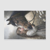 Horse Kiss Decoupage Tissuepapier (Voorkant)