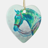 HORSE - KOM DICHTER - DH KERAMISCH ORNAMENT (Rechts)