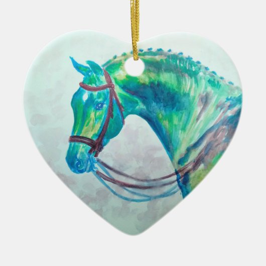 HORSE - KOM DICHTER - DH KERAMISCH ORNAMENT (Voorkant)