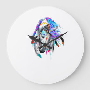 Horse kunst grote klok