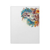 Horse kunst notitieblok (Linkerzijde)