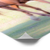 Horse kunst poster (Hoek)