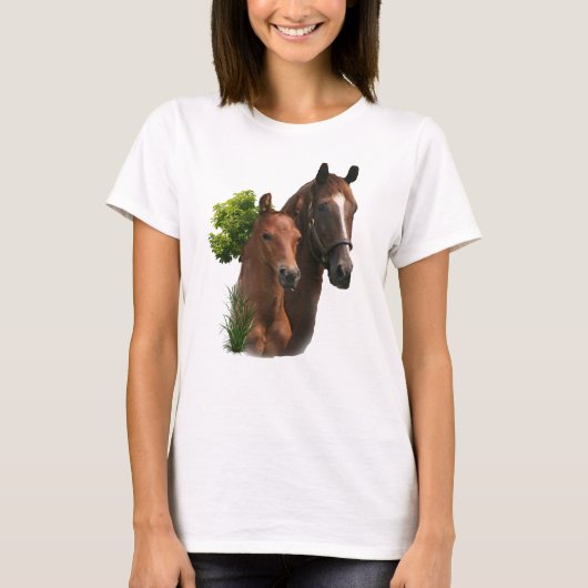 Horse kunst t-shirt (Voorkant)