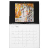 Horse kunstkalender kalender (Mar 2026)