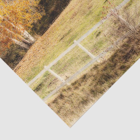 Horse land - najaar ontkoppeling tissuepapier (Detail)