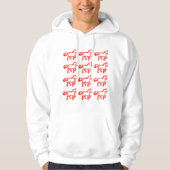 Horse Line Pattern Sweatshirt – Identity Statement (Voorkant)
