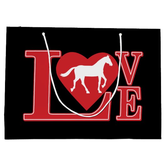 Horse Lobve Groot Cadeauzakje (Achterkant)