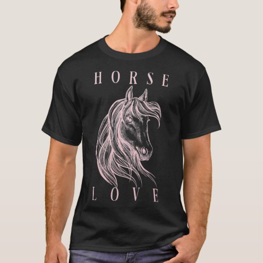 Horse Love bibi & tina norman thelwell  T-shirt (Voorkant)