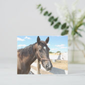 Horse Love Briefkaart (Staand voorkant)