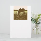Horse Love Briefpapier (Staand voorkant)
