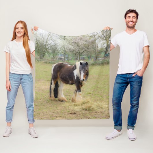 Horse love fleece deken (In situ)