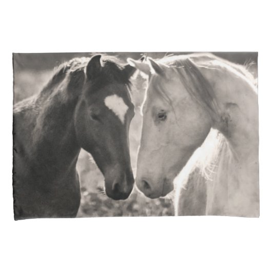 Horse Love Kussensloop (Voorkant-Rechts)