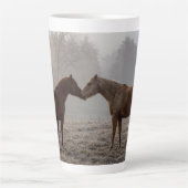 Horse Love Latte Mok (Voorkant)