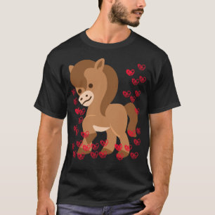 Horse Love T brand riders school T-shirt