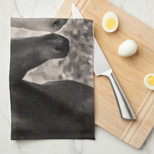 Horse Love Theedoek (Quarter Fold)