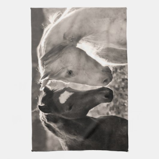 Horse Love Theedoek (Verticaal)