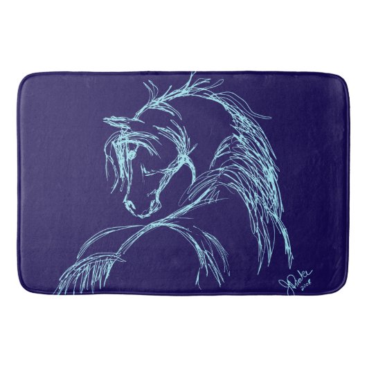 Horse Lover Badmat (Voorkant)