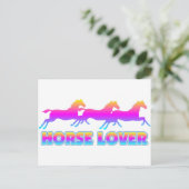 Horse Lover Briefkaart (Staand voorkant)