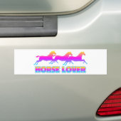 Horse Lover Bumpersticker (Op auto)