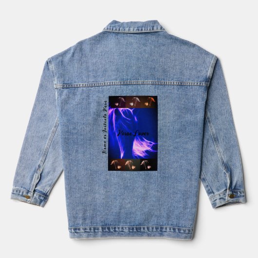 Horse Lover Denim Jacket (Achterkant)