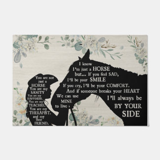 Horse Lover Doormat, Funny Horse Gifts Deurmat