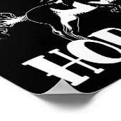 Horse Lover Equestrian Horse Riding Animal Funny H Poster (Hoek)