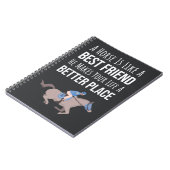 Horse Lover Gifts Equestrian Equine Animal Rider Notitieboek (Linkerzijde)