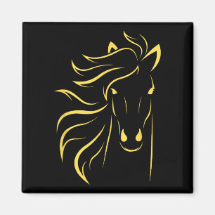 Horse Lover Gifts Womens Equestrian Mannen Horseba Magneet