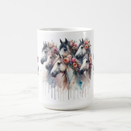 Horse Lover Horse Mom Equestrian Mug Koffiemok (Center)