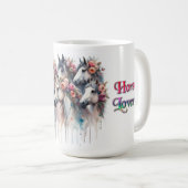 Horse Lover Horse Mom Equestrian Mug Koffiemok (Voorkant rechts)