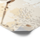 Horse Lover Horse Racing Art Poster (Hoek)