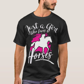 Horse Lover Horseback Riding Equestrian Horse kids T-shirt