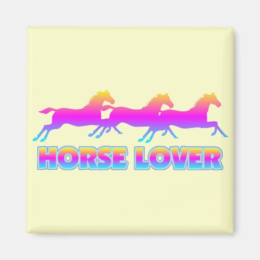 Horse Lover Magneet (Voorkant)