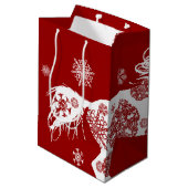 Horse Lover Medium Cadeauzakje (Achterkant Gekanteld)