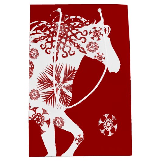 Horse Lover Medium Cadeauzakje (Voorkant)