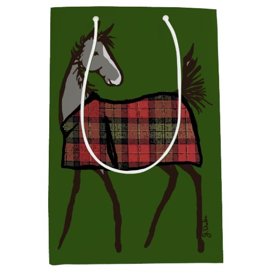 Horse Lover Medium Cadeauzakje (Voorkant)