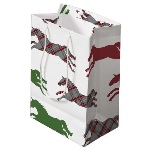 Horse Lover Medium Cadeauzakje (Achterkant Gekanteld)
