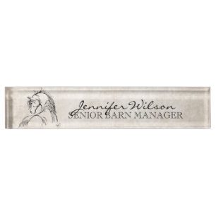 Horse Lover Naambordje