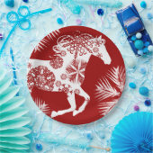 Horse Lover Papieren Bordje (Feest)