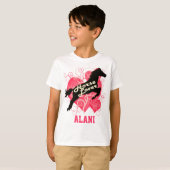 Horse Lover Personalized Alani T-shirt (Voorkant volledig)