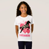Horse Lover Personalized Cassandra T-shirt (Voorkant volledig)