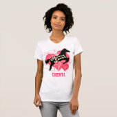 Horse Lover Personalized Cheryl T-shirt (Voorkant volledig)