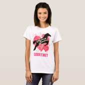Horse Lover Personalized Courtney T-shirt (Voorkant volledig)