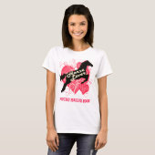 Horse Lover Personalized Mucho Macho Man T-shirt (Voorkant volledig)