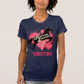 Horse Lover Persoonlijke Christina T-shirt (Voorkant)
