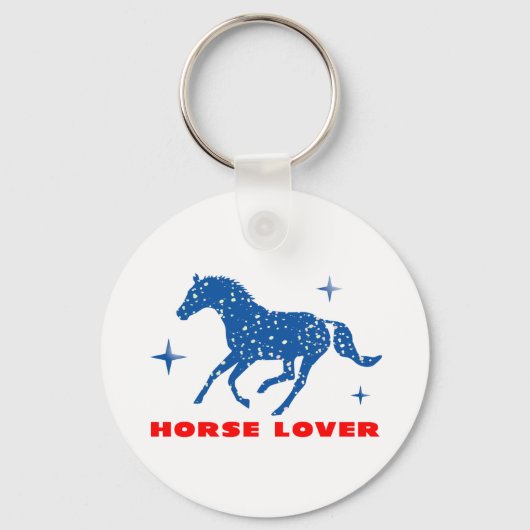 Horse Lover Sleutelhanger (Voorkant)