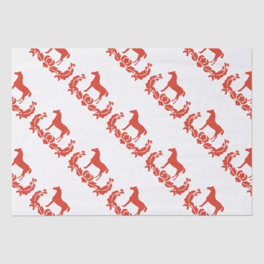 Horse Lover Tissuepapier (Voorkant)